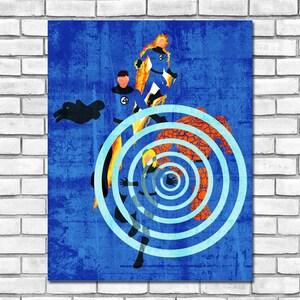 Minimalism Art - Fantastic Four Print