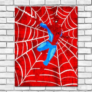 Minimalism Art - Spider-Man Print