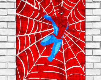 Minimalism Art - Spider-Man Print