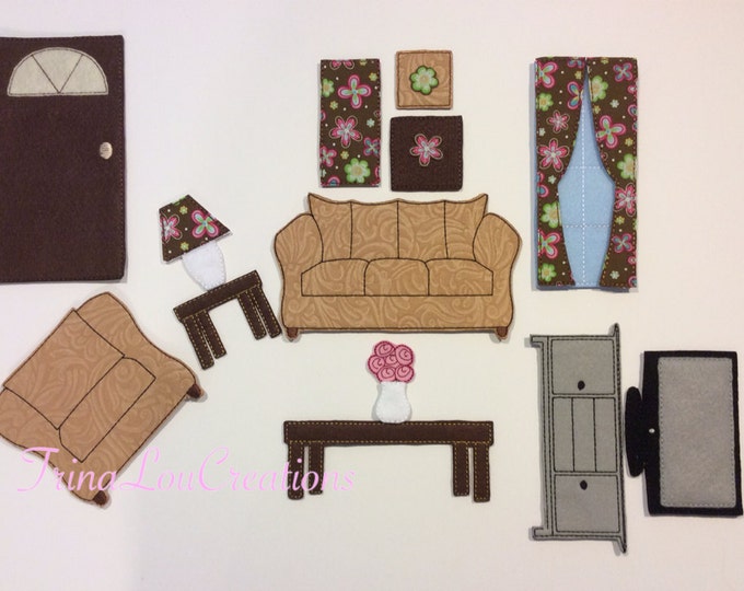 Non Paper Doll Furniture FREE Fun Doll With Purchase Travel Toy Pretend