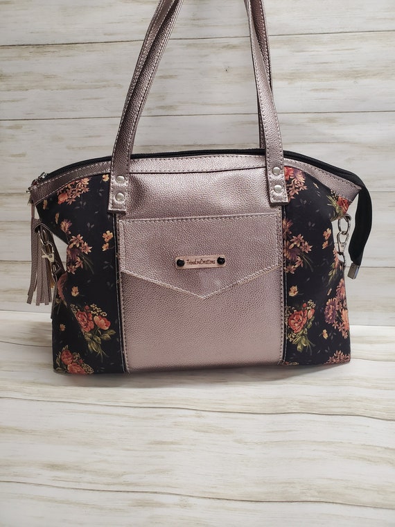 Ladies large 2024 leather purse