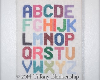 Needlepoint Alphabet Etsy