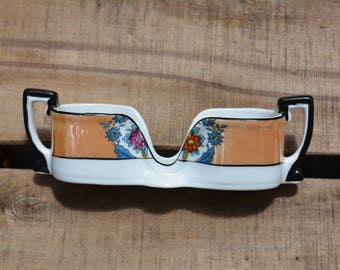 Vintage Noritake Lusterware Spoon Holder
