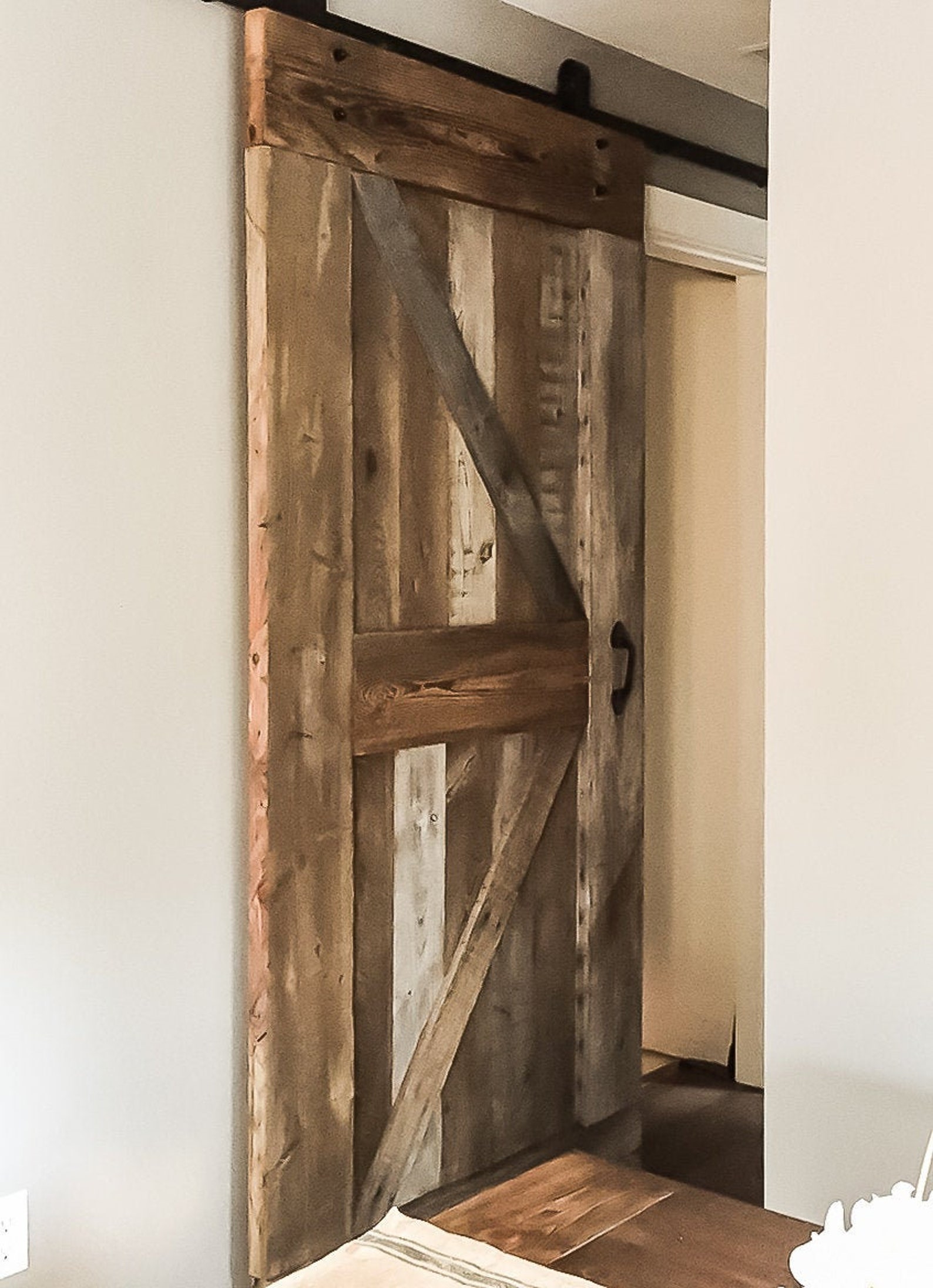 Амбарная доска своими руками