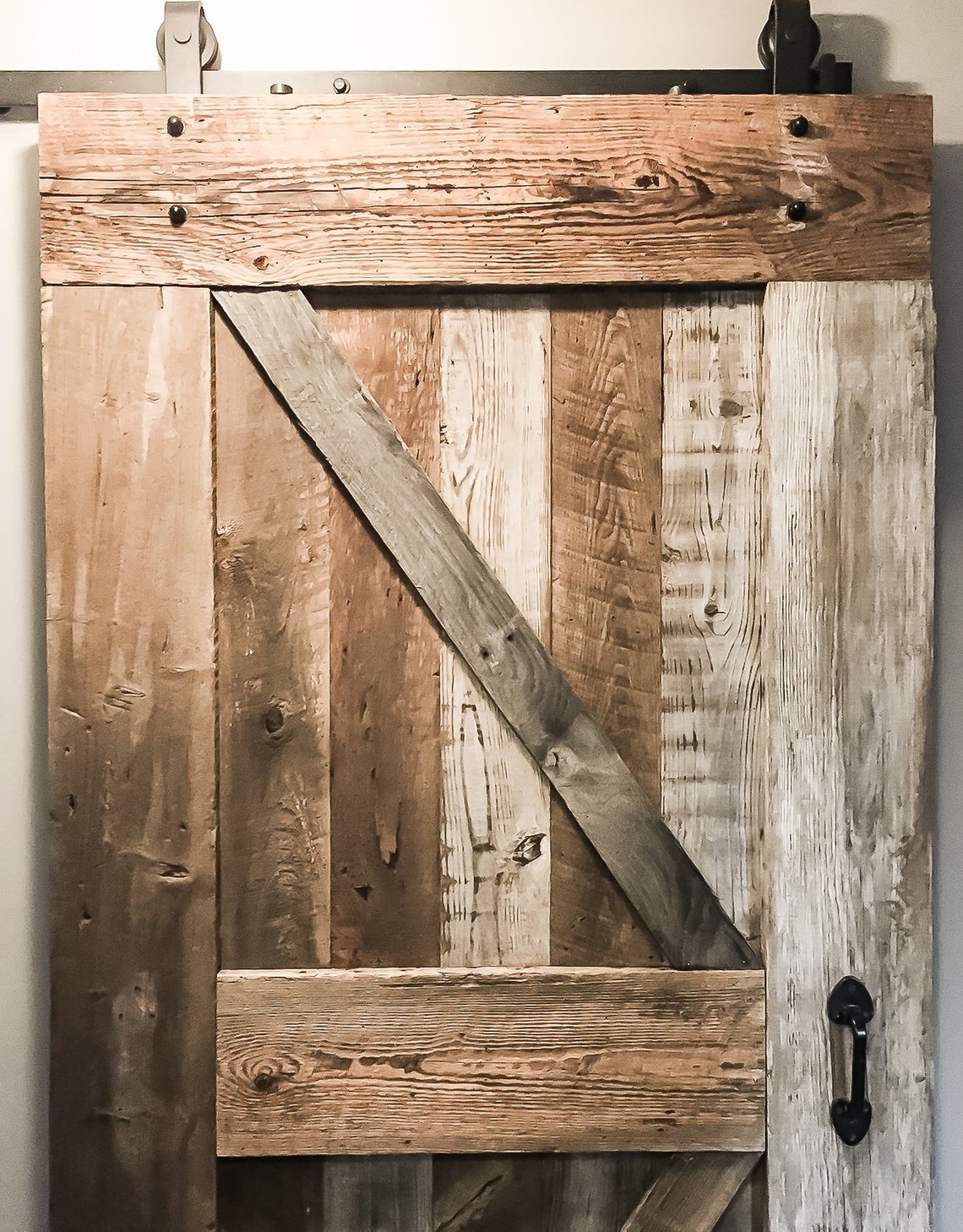 DIY Sliding Barn Door Plans Woodworking Plans DIY Etsy UK