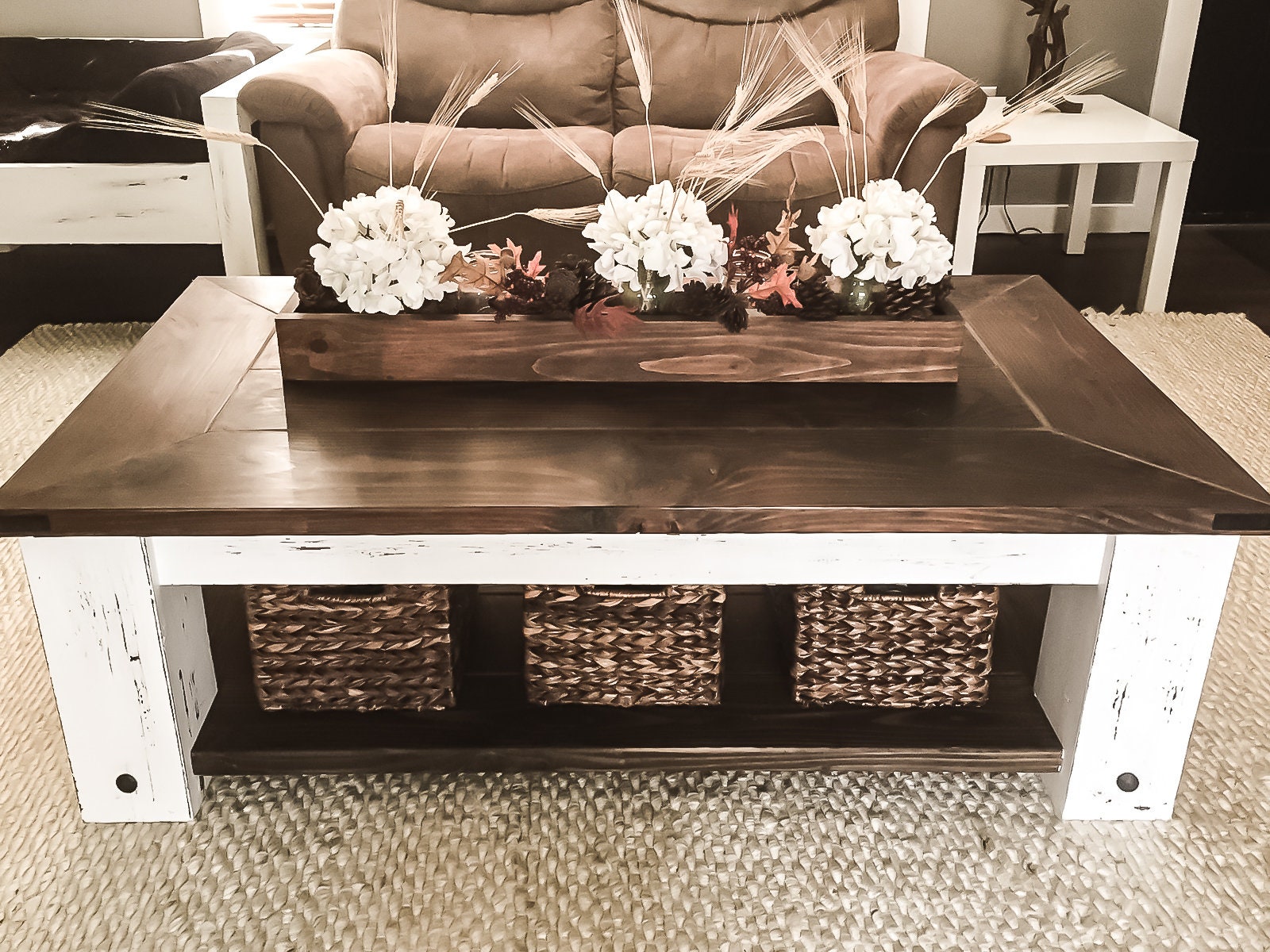 Simple Modern Coffee Table Build Plans - Houseful of Handmade