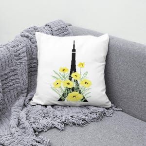 Cross Stitch Pattern / PDF Chart Instant Download / Eiffel Tower/ Paris / France