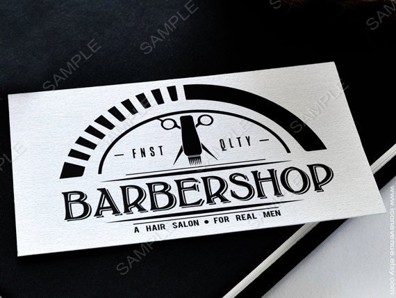 Barbershop Logo Hair And Beauty Logo Boutique Logo Logo And Etsy