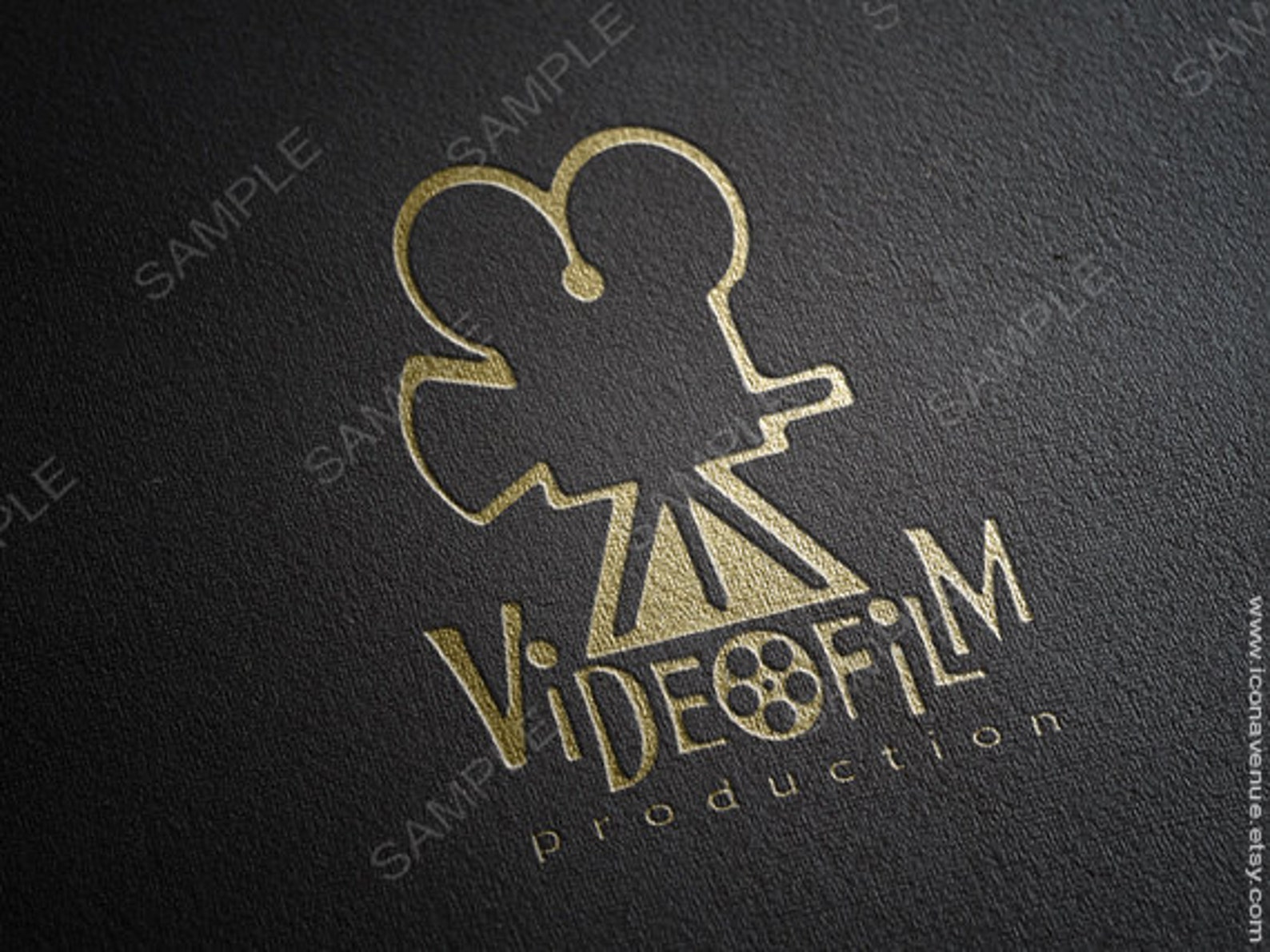 Video Studio Logo Film Production Logo Video Company Logo Etsy