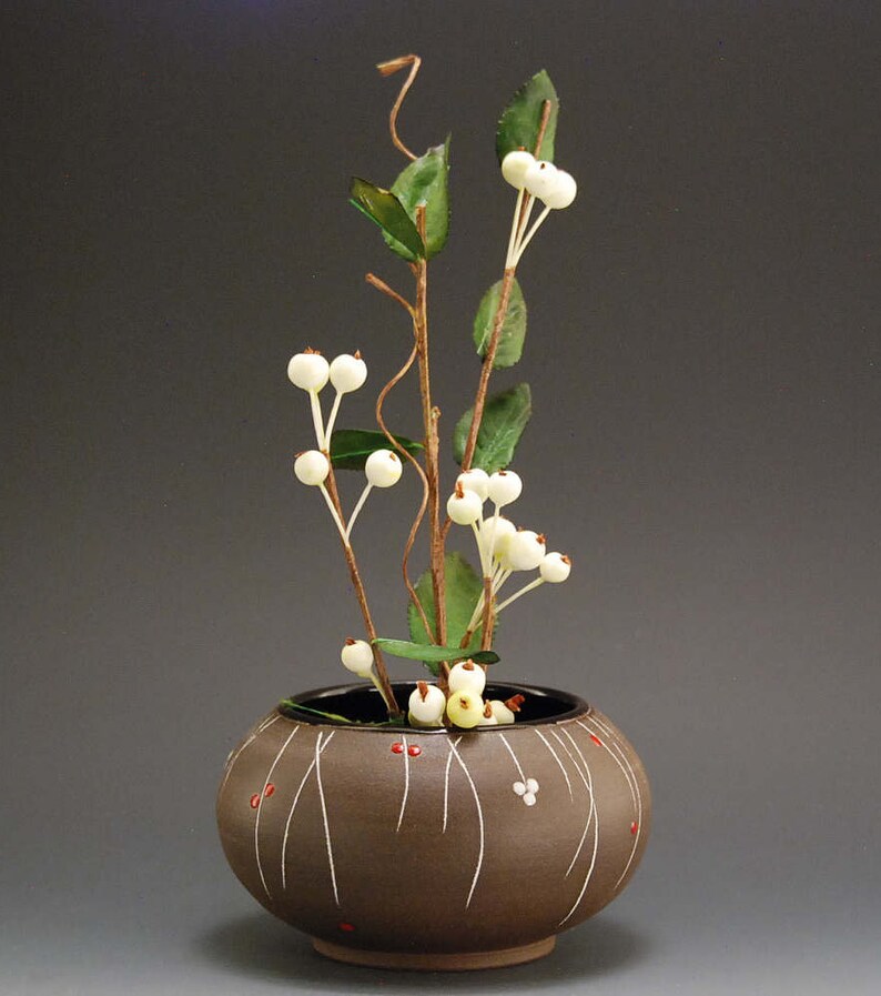 Flower Pot Vase Flower container Handmade container Pottery vase Flower Vase Handmade vase Ceramic Vase Garden Decor Container