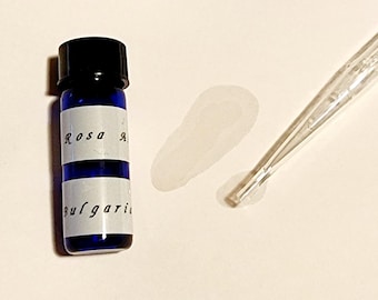3ml Amazing Ultra Rare Organic Bulgarian White Rose Rosa Alba Natural Perfumery Natural Aromatherapy Steam Distilled Essential Oil