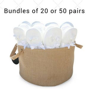 50 Pairs Satin Ballet Slippers | Wedding Reception Dancing Flats