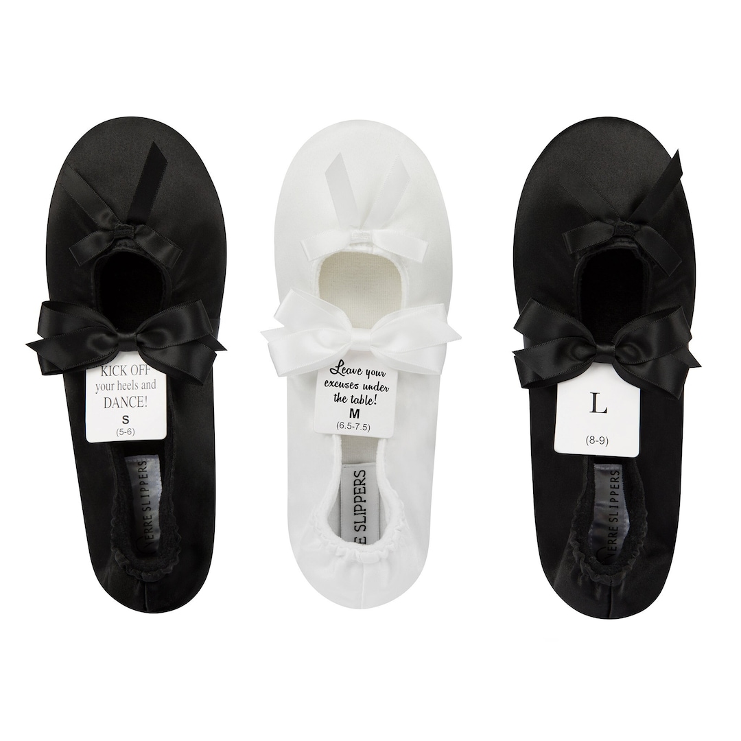 SAMPLE Slipper Pair Bulk Ballet Dancing Slippers for Guest Satin