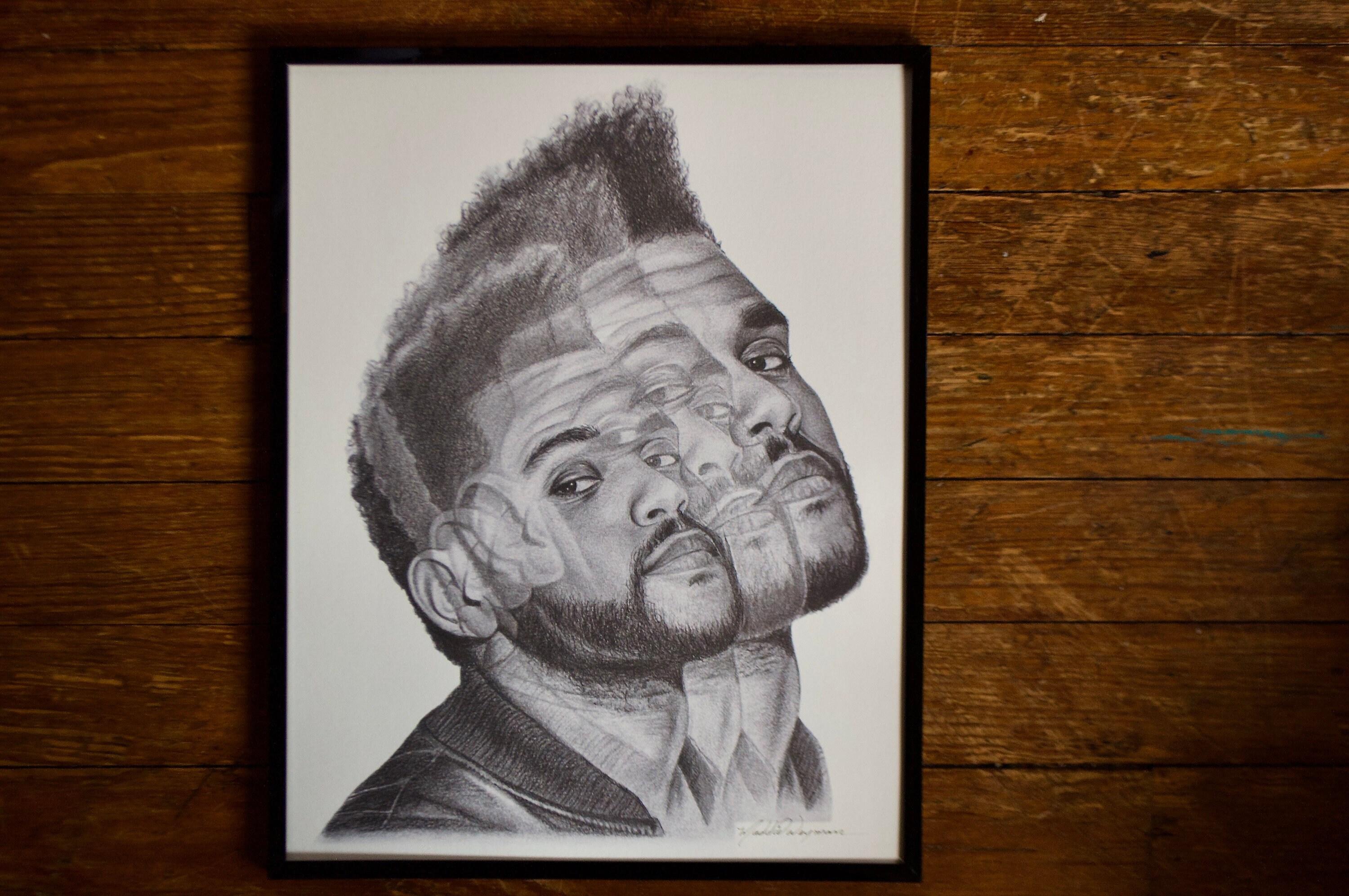 The Weeknd (Able Tesfaye) - Graphite Print