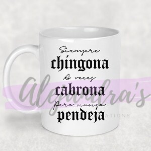 Chingona mug