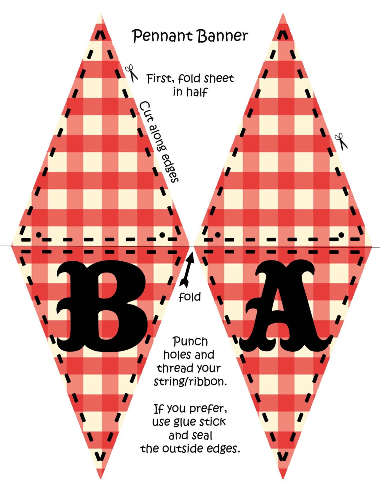 BACKYARD BBQ &amp; Dessert Bar classic Red Gingham Printable - Etsy