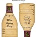 Wine Party Kit - Printable Party Invitations, Wine Glass Markers, Wine ...