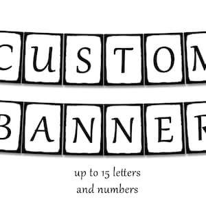 Décoration et bannière parti imprimable bannière personnalisé (tout genre)