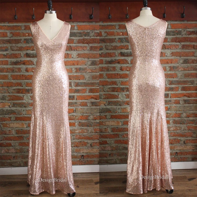 Gold Sexy Elegant Formal Dresses