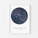 Star Map by Date and Location Night Sky Art, Personalized Gifts for Him, Printable Star Map ...