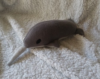 Sterling Narwhal Washable Plush