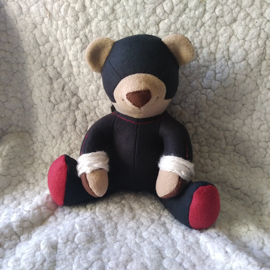 Beardevil (black Suit Daredevil Bear) - Etsy