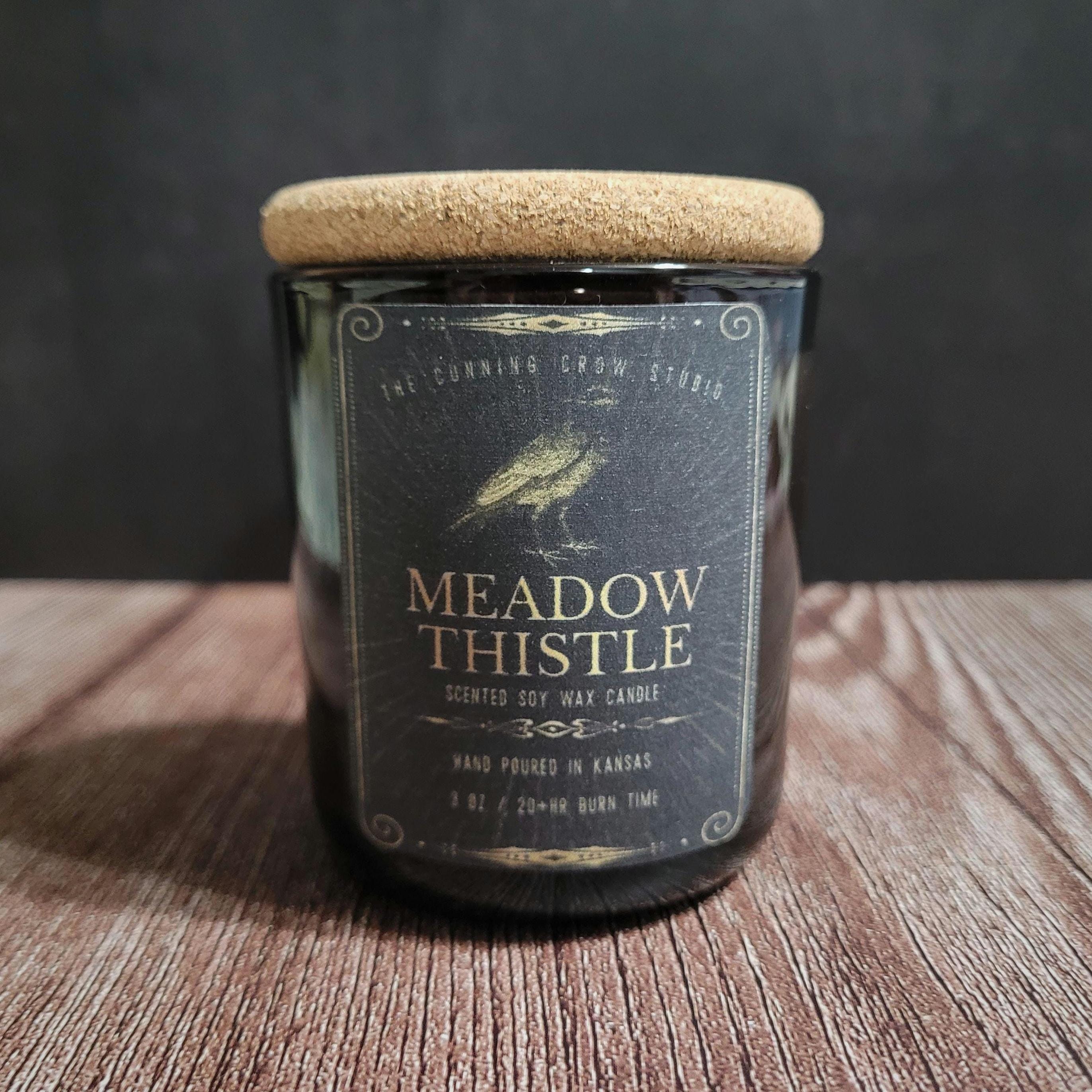 Meadow Thistle Scented Soy Wax Candle