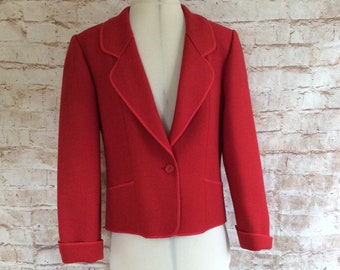 short red jackets womens