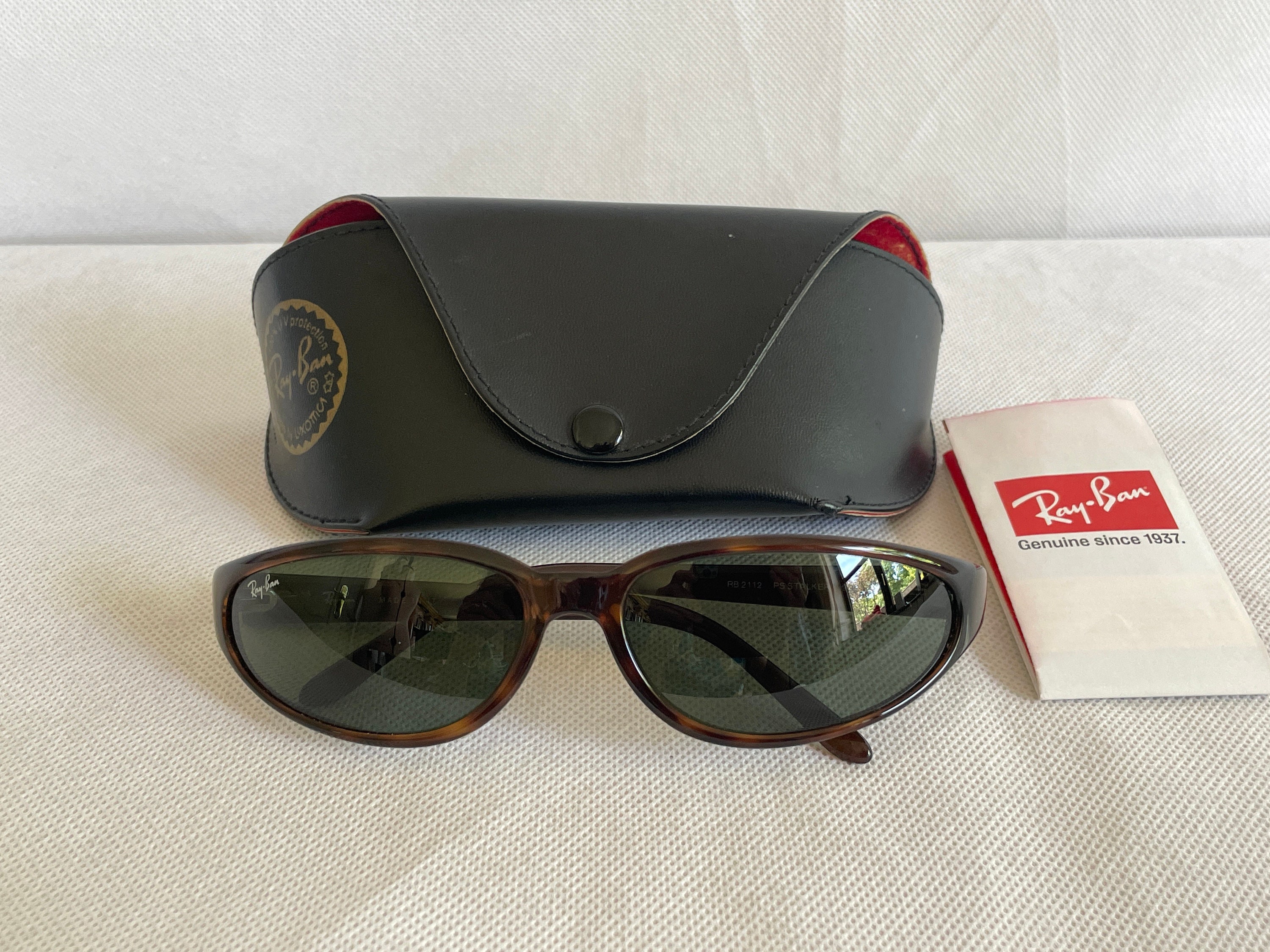 Vintage Ray-ban RB2112 PS Stalker Tortoiseshell Brown With  display picture 3
