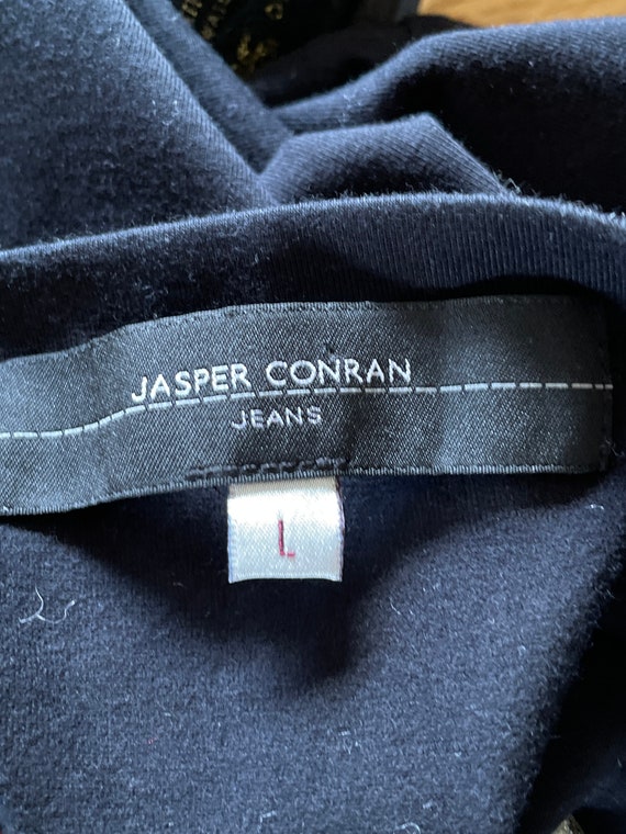 Vintage Tank Vest Top Jasper Conran Black Multi L… - image 6