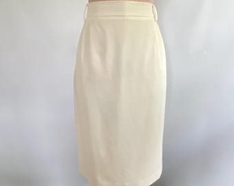 Jupe Kaliko Taille 14 – Mi-longue, Fleurie, Lin Et Soie, élégante, Femme