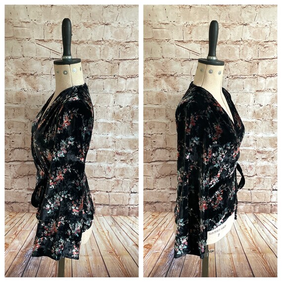 Blouse velours zara hotsell