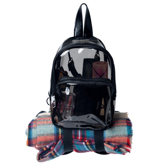 Clear Bags For Concerts OTW Anti-Theft Black Clear Transparent - Main Image