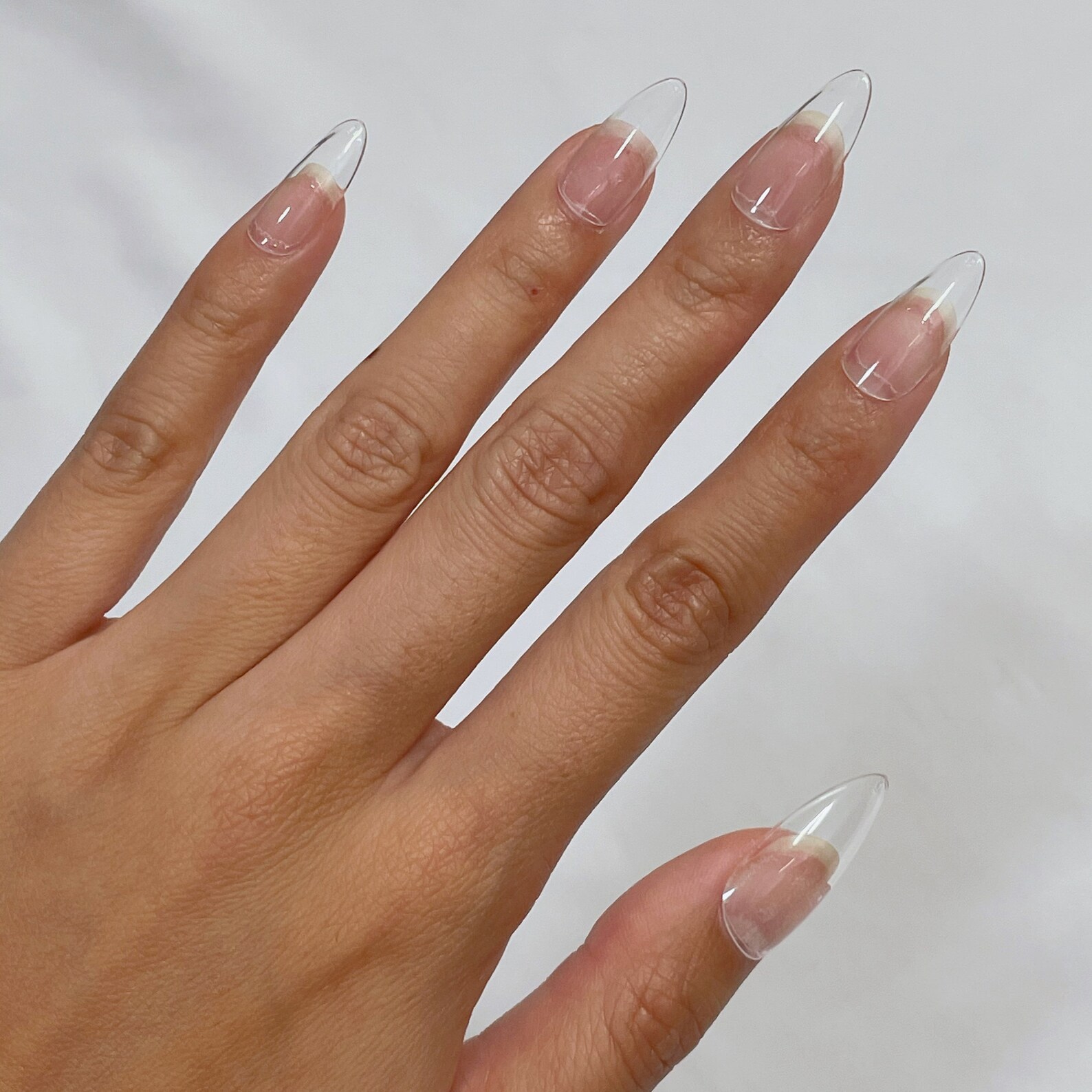 Almond Medium SOFT GEL Full Cover Nail Tips 600pcs 12 Sizes | Etsy