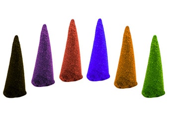 10 natural incense cones - Mixed fragrances