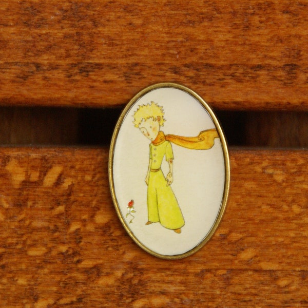 De kleine Prins, handgemaakte BROCHE. Booklover's geschenk, cadeau voor haar, le petit prince, Der kleine Prinz, Piccolo Principe, El Pequeño Principe