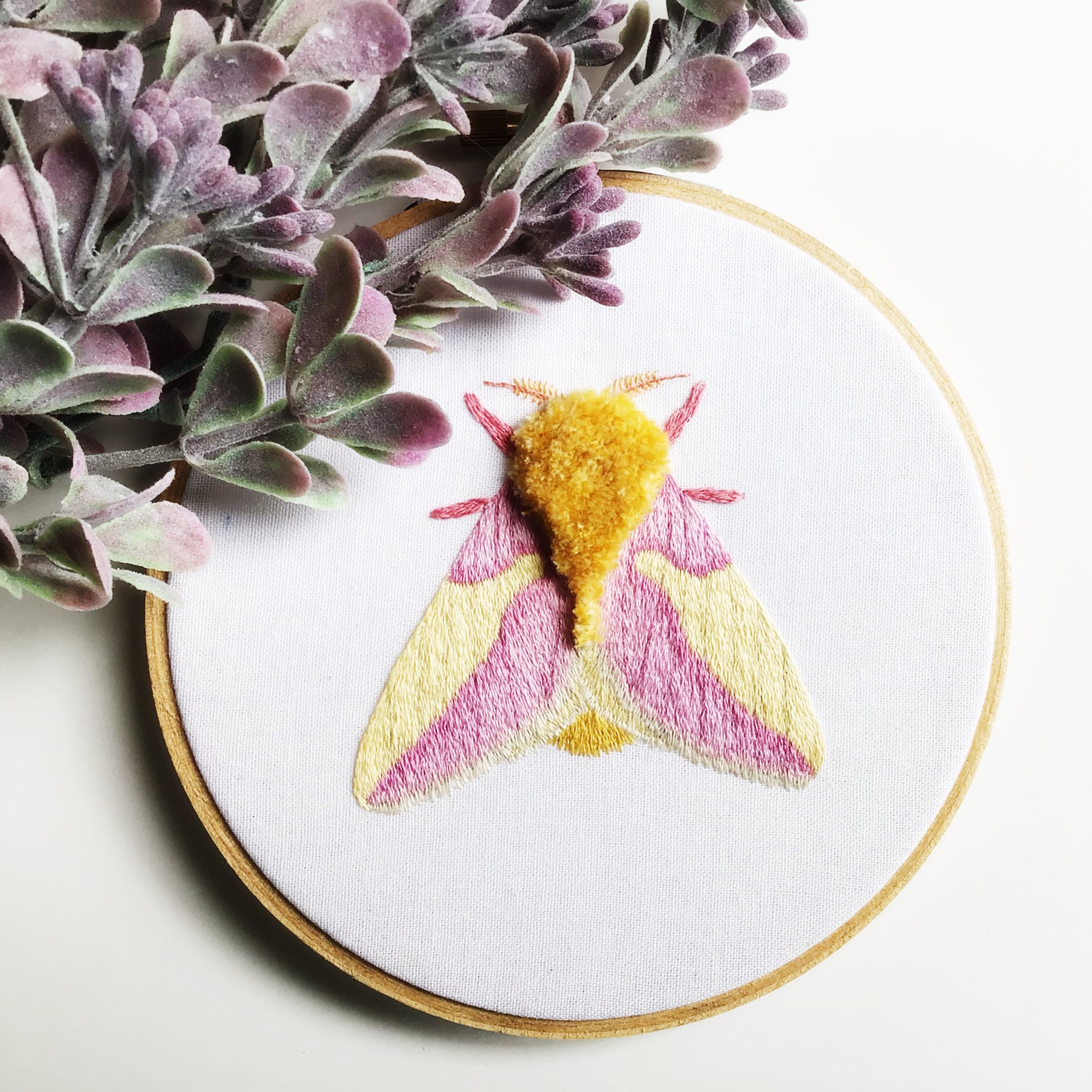 Hand Embroidery Pattern. PDF. 3 Butterfly and Moth Patterns. | Etsy