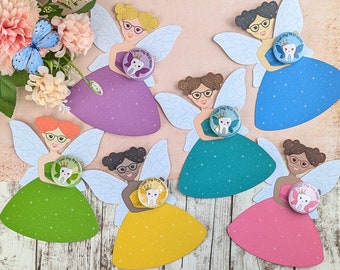Handmade Tooth Fairy Gift, Lost First Tooth Badge
