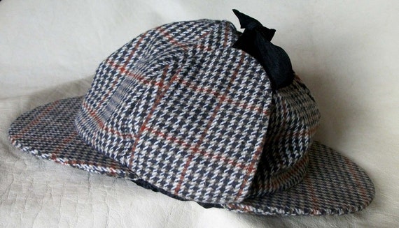 Hawkins Wool mix Tweed Deerstalker. Sherlock Holm… - image 3