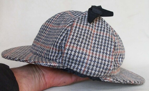 Hawkins Wool mix Tweed Deerstalker. Sherlock Holm… - image 5