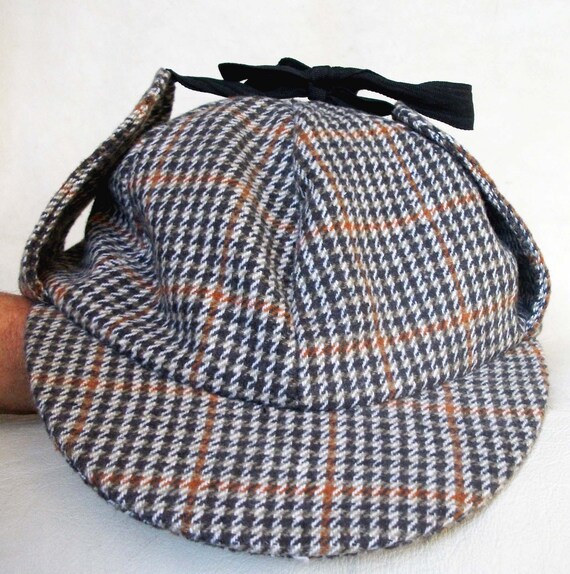 Hawkins Wool mix Tweed Deerstalker. Sherlock Holm… - image 1