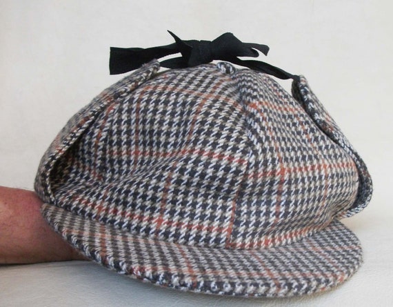 Hawkins Wool mix Tweed Deerstalker. Sherlock Holm… - image 4