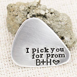 I Pick You For Prom Guitar Pick, Personalized Guitar Pick, Prom Invite, Gift For Boyfriend, Guitarist Gifts, Guitar Player, Custom Plectrum