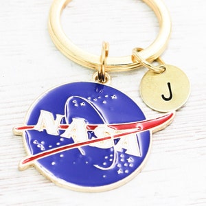 Glitter Astronaut Keychain - NASA Gear