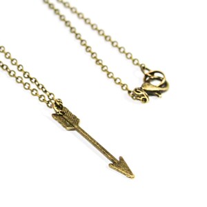 Arrow Necklace, Arrow Charm Necklace, Follow Your Arrow, Graduation Gift, Simple Necklace, Arrow Jewelry, Boho Necklace, Unisex, Wanderlust