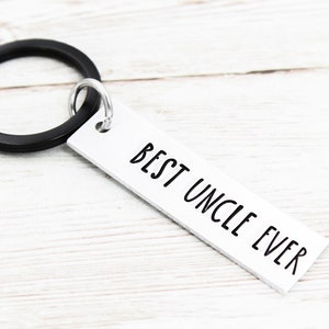Best Uncle Ever Keychain, Uncle Gifts, Gift From Niece Nephew, Gift For Brother, Uncle Keyring, Gift For Uncles, Uncle Birthday Gift