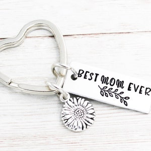 Best Mom Ever Keychain, Gift For Mother, Momma Keyring, Mothers Day Gift, Mom Birthday Gifts, Key Chain For Mom, Gift From Children, Mama