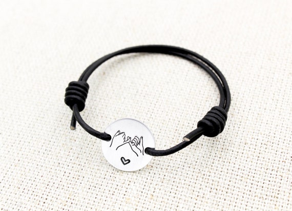 Adjustable Pinky Promise Bracelet Friendship Bracelets Pinky