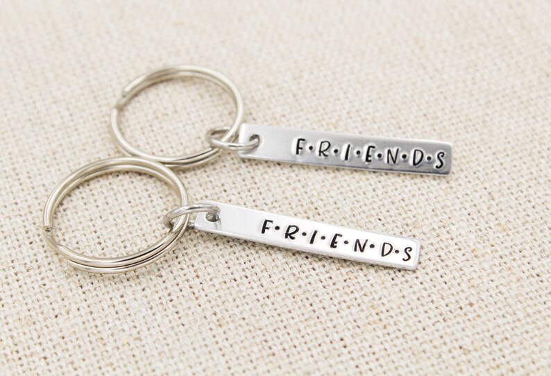 Friends Keychain Friends TV Show Inspired Keychains Best Etsy