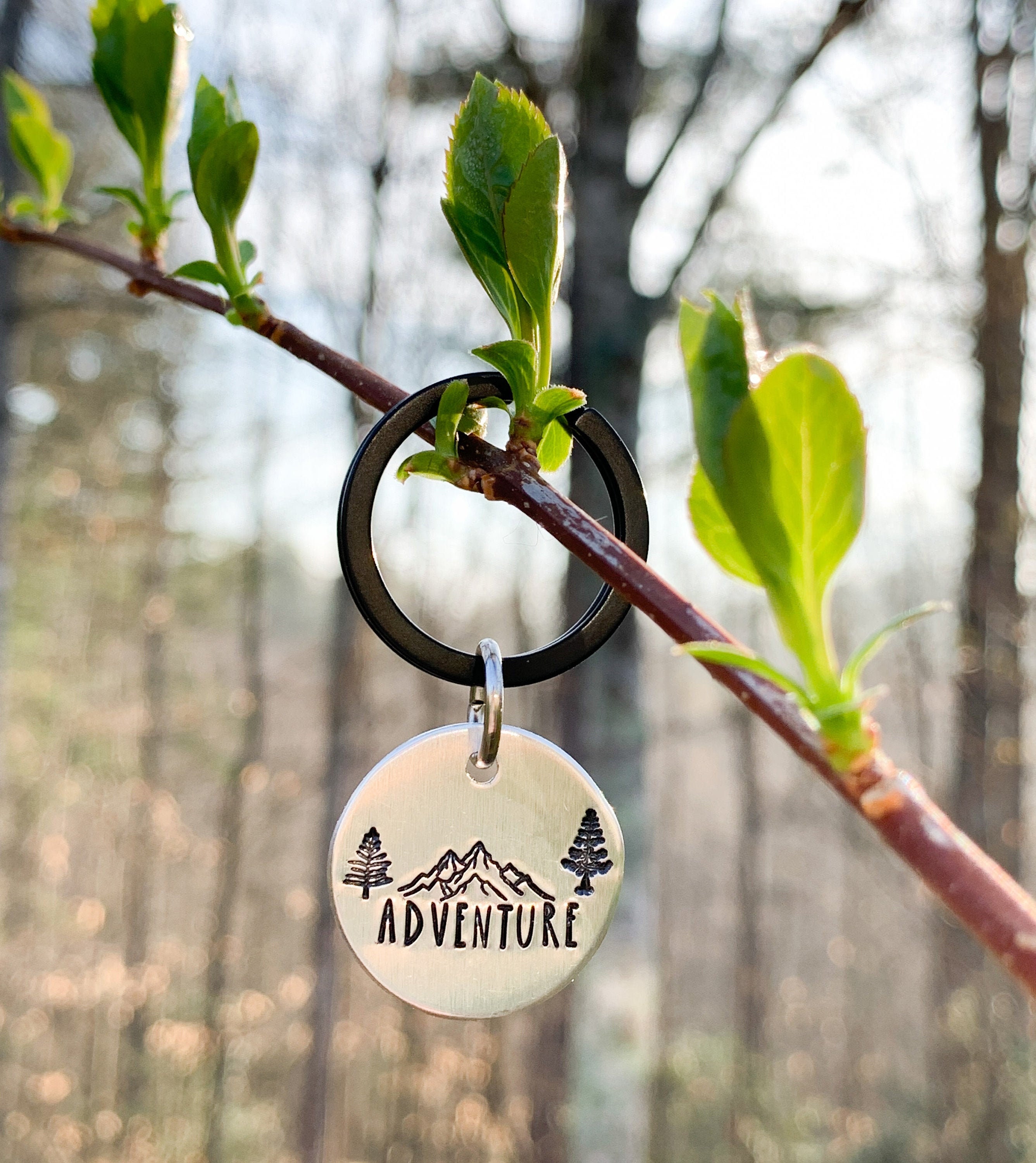 Vail Keychain Adventure Keychain, Mountains Keyring, Hiker Gifts, Mountains Are ...